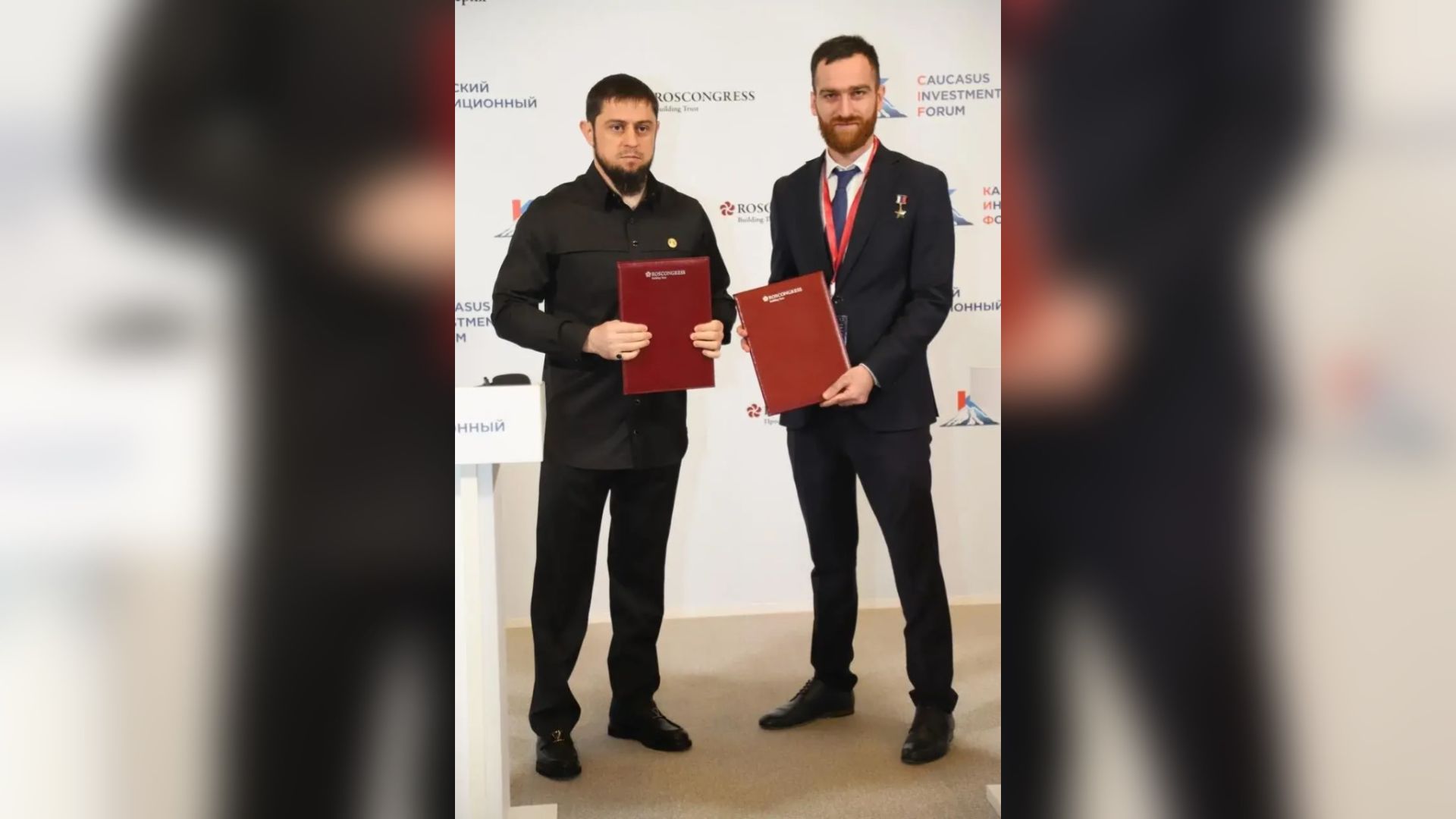 Взаимодействие и укрепление мира. Темирлан Абуталимов и Ахмед Дудаев подписали соглашение о сотрудничестве